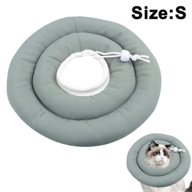 Collier de Récupération pour Animaux Comfy UFO, Collier Protecteur Ajustable Doux et Résistant à l'Eau après Chirurgie pour Chiens et Chats, Collier Anti-Fourmis Sûr