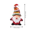 thumbnail image 3 of Santa Claus Figurine Lovely Xmas Desk Figurine Christmas Decoration Reusable Santa Claus Sculpture, 3 of 6