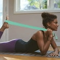 thumbnail image 3 of Yoga Strap Athletic Stretch Band with Adjustable Metal D-Ring Buckle Loop, 3 of 5