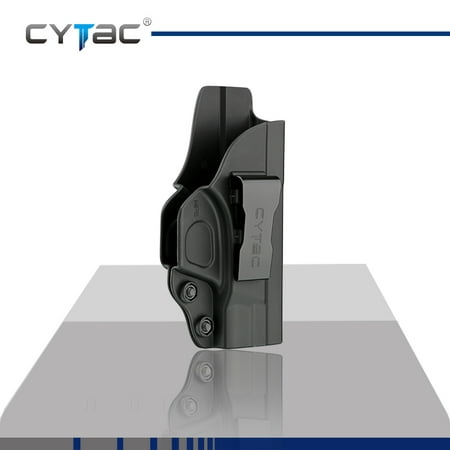 CYTAC Inside the Waistband Holster | Gun Concealed Carry IWB Holster | Fits S&W M&P Shield (Best Paddle Holster For Concealed Carry)