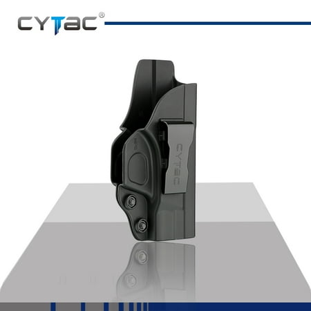 CYTAC Inside the Waistband Holster | Gun Concealed Carry IWB Holster | Fits S&W M&P Shield (Best Women's Pistol Concealed Carry)