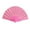 Pink, variant on Patterned Lace Folding Hand Fan – 9.06in Wedding/Dance Prop (Multicolor, Plastic Fram
