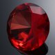 thumbnail image 3 of Adorno de diamante decorativo de diamantes de cristal artificial de 40 mm para boda, hogar, despedida de soltera (rojo), 3 of 7
