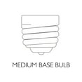 thumbnail image 5 of Design House 514877 Augusta 1-Light Indoor/Outdoor Wall Light, Satin Nickel, 5 of 5