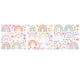 thumbnail image 1 of Juego de decoración moderna para habitaciones infantiles y guarderías: regalo perfecto para habitación de niña Pegatinas de pared de arcoíris bohemias, 1 of 6