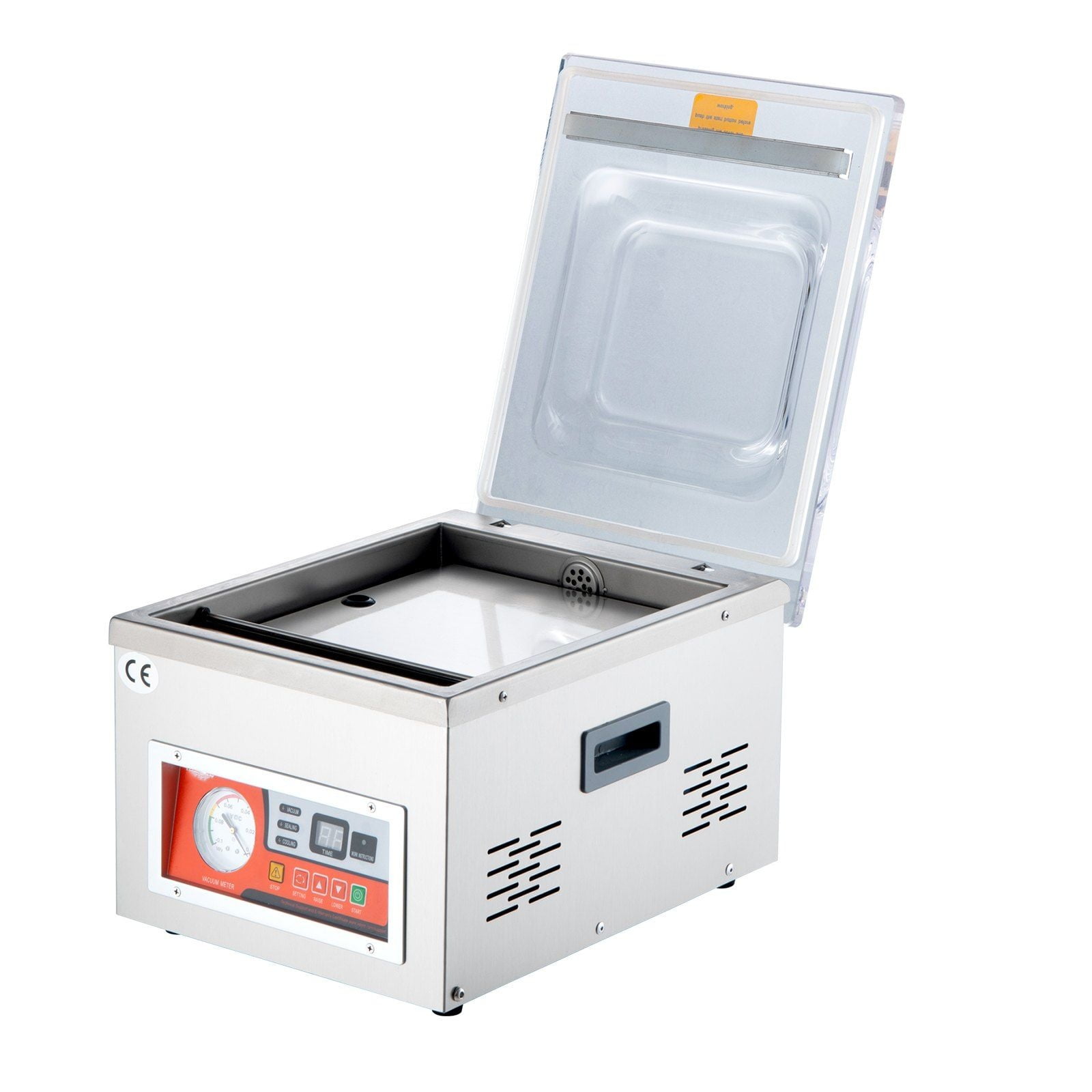 Chamber Vacuum Sealer, DZ-260A 6.5 m³/h 110V Commercial Grade, for Food Preservation, Meat, Fruits, Kitchen Packaging Machine