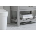 thumbnail image 5 of Elegant Decor Clement 36" Aluminum MDF Single Bathroom Vanity in Gray Finish, 5 of 8