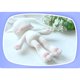 thumbnail image 2 of Bewildely Muñecas bestia cuerpo humanoide desnudo lindo vestir juguetes molde relleno en blanco niños sin terminar algodón de felpa Muñecas y casas de muñecas, 2 of 6