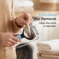 thumbnail image 5 of Pet Grooming Brush Double Sided, Deshedding Tool For Dogs for Removing Loose Hair, Mats, Tangles & Undercoat, 5 of 7
