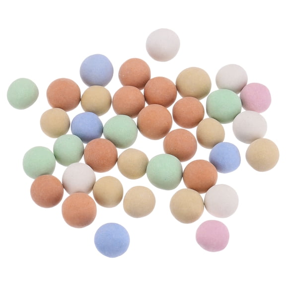 Uxcell 9-10mm 0.22 Lbs Clay Pebbles Multicolor Gardening Potted Balls for Hydroponic Growing