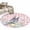Pink, variant on Area Rug for Living Room, Easter Non-Slip Indoor Large Carpet for Bedroom/Dining Room, Spring Bunny Eggs Flowers Colorful Wooden Grain Washable Low-Profile Rectangle Floor Runner Rugs - 4 x 6 Ft