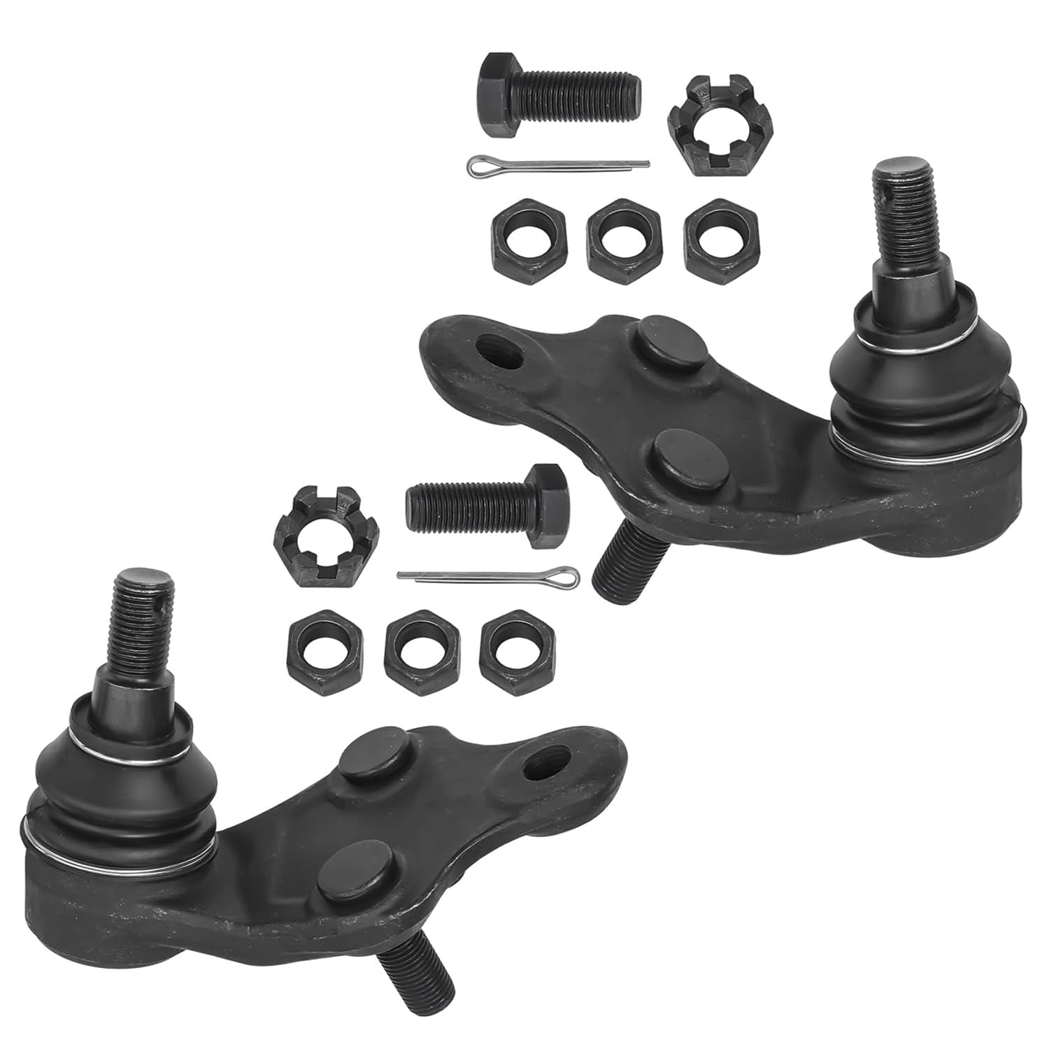 Detroit Axle - 8pc Front End Kit for Toyota 2013-2018 Avalon 2012-2017 Camry, 2 Lower Control Arms 2 Sway Bar Links 2 Lower Ball Joints 2 Outer Tie Rod Ends