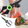 thumbnail image 2 of XKHZJL Kitchen Scissors All Purpose Heavy Duty, Kitchen Utensils Set, Stainless Steel Cooking Utensils Gadgets, Meat Poultry Food Shears Dishwasher Safe Utility Tools Home Gift, 2 of 5