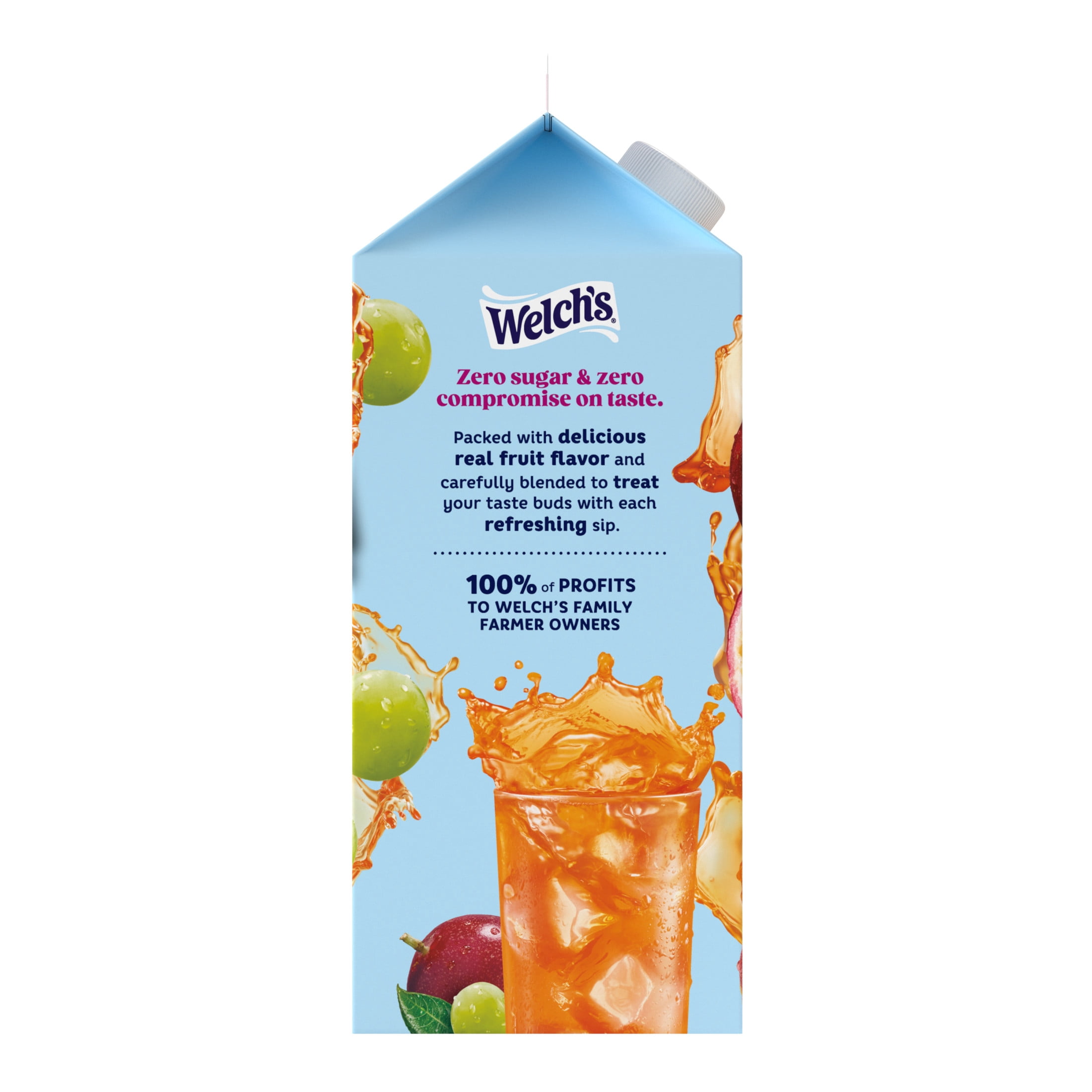 Welch's Passion Fruit Zero Sugar Drink, 59oz fl oz Carton