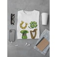 thumbnail image 3 of Cute St Patricks Clover Doodles T-Shirt Men -Image by Shutterstock, Male Small, 3 of 4