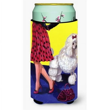 Carolines Treasures Poodle High Maintenance Tall Boy Hugger Tall Boy multicolor