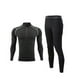 thumbnail image 1 of Sonducket Ropa deportiva para hombre, ropa deportiva para correr, ejercicio, gimnasio, traje deportivo, traje transpirable, chándal con Pijama Verde negro METRO, 1 of 6