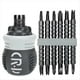 thumbnail image 1 of Juego de Destornilladores de Trinquete Profesional 13 en 1 con Magnético para Tornillos. Kit de Reparación Portátil Multifuncional., 1 of 5