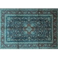 thumbnail image 1 of Ahgly Company Indoor Rectangle Persian Light Blue Traditional Area Rugs, 7' x 9', 1 of 4