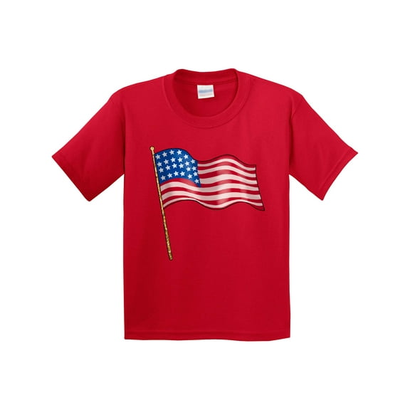 Inktastic American Flag Design Youth T-Shirt