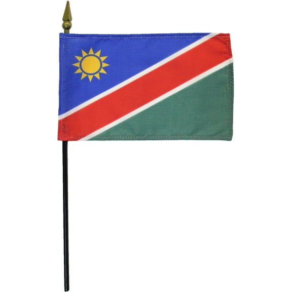 Namibia - 4"X6" Stick Flag