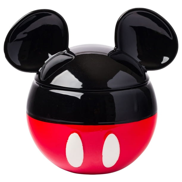 Tarro plateado de cerámica para galletas con diseño de Mickey Mouse de Buffalo Disney