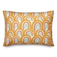 thumbnail image 2 of Creative Products Bright Scalloped Rainbow 14 x 20 Spun Poly Pillow, 2 of 3