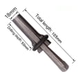 thumbnail image 4 of 5/8" Plug Wedges And Feather Shims Concrete Rock Stone Splitter Hand Tool 16Mm, 4 of 8