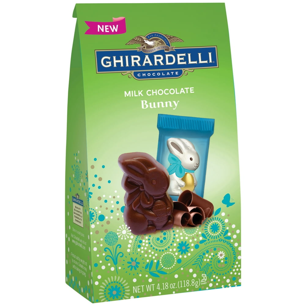 Ghirardelli Chocolate Milk Chocolate Bunny, 4.18 Oz.