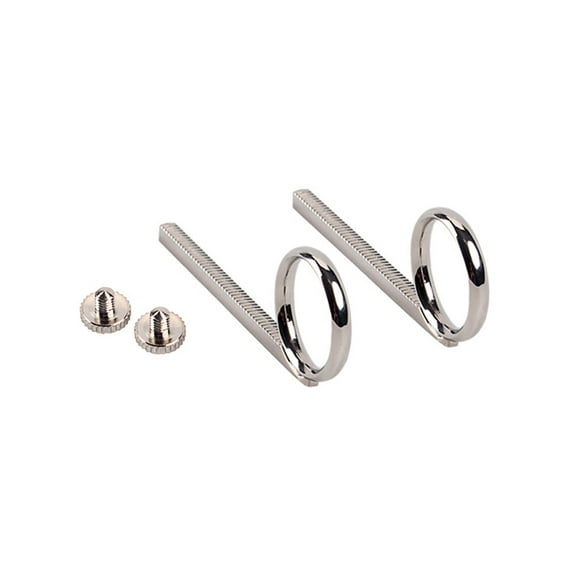 LABRIMP Metal Trumpet Slide Finger Ring and Screw 2Set for Musical Instrument Repair 7.5 x 2.6 x 0.4 in