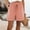Pink, variant on Bpmpbo Shorts for Womens Summer 2025 Fashion Solid Pocket Casual Elastic Waist Short Pants on Clearance