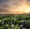 Bluebonnets At Sunset, variant on Elephant Stock Tequila Jalisco Agave Field Wall Art - Nature Multi Panel Canvas - 75" x 48"