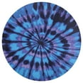 thumbnail image 2 of Tie-Dye Blue Swirl Pattern Round Area Rugs for Bedroom Living Room, 2FT Soft Comfy Indoor Circle Carpets, Carpet Home Decor Floor Mat, 2 of 6