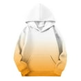 thumbnail image 2 of Lmnyox Hoodies for Kids Long Sleeve Hooded Casual Sweatshirts with Pocket Teen Boys Girls Gradient Pullover, 2 of 5