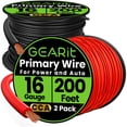 thumbnail image 1 of Cable primario Wire GearIt calibre 16 CCA 16 AWG, 200 pies, negro y rojo, 1 of 9