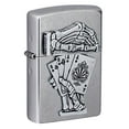 thumbnail image 2 of Zippo Briquet de Poche Design Emblème Main Dead Mans, 2 of 10