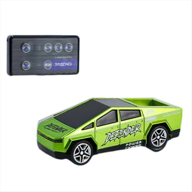 Camión Monstruo Todoterreno RC 1:64, Minicoche de Escalada, Modelo de Juguete Eléctrico de Control Remoto, Coche de Regalo Gris, Sin Equipaje.