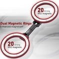 thumbnail image 3 of Soporte magnético para teléfono SHINEWEE Double Ring para iPhone, 3 of 9