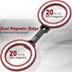 thumbnail image 3 of Soporte magnético para teléfono SHINEWEE Double Ring para iPhone, 3 of 9