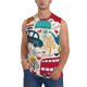 thumbnail image 1 of Balery London Symbols Camisetas sin mangas para hombre, absorbe la humedad y protege contra el mal olor.-Small, 1 of 7