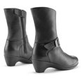 thumbnail image 2 of Icon Tuscadero CE Womens Leather Motorcycle Boots Black 7.5 USA, 2 of 3