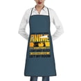 thumbnail image 2 of Anime Obsession Apron, Inspirational Gifts for Men Women, Funny Apron, Chef Bib with Pockets, Waterproof Work Apron for BBQ Kitchen Crafting Gardening, 2 of 9