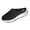 Black, variant on 2026 New Womens Breathable Mesh Walking Mules Sneakers Open Back On Shoes(Grey,8.5)
