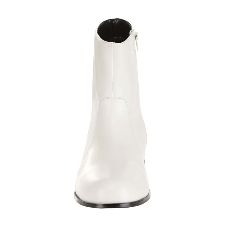 Mens white costume boots store