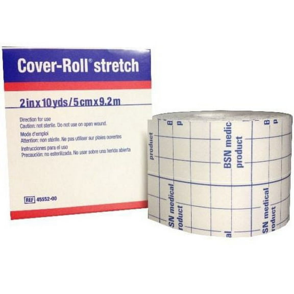 BSN 45552 Cover-Roll Elastic Stretch Bandage 2" x 10 Yds - 1 Roll