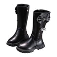 thumbnail image 2 of LvhaoGJOB Girls' Elegant Style Knee-High Boots with Comfortable Fit and Non-Slip Platform Sole, 2 of 7