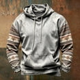 thumbnail image 3 of Western Hoodies for Men Long Sleeve Relaxed Fit Casual Hooded Sweatshirt with Pockets Vintage Cowboy Country Pullover Hoodie, 3 of 5