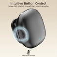 thumbnail image 4 of Micrófono de Solapa Inalámbrico con Cancelación de Ruido IA, Mini Micrófono para Teléfono, USB C, Micrófono Magnético., 4 of 5