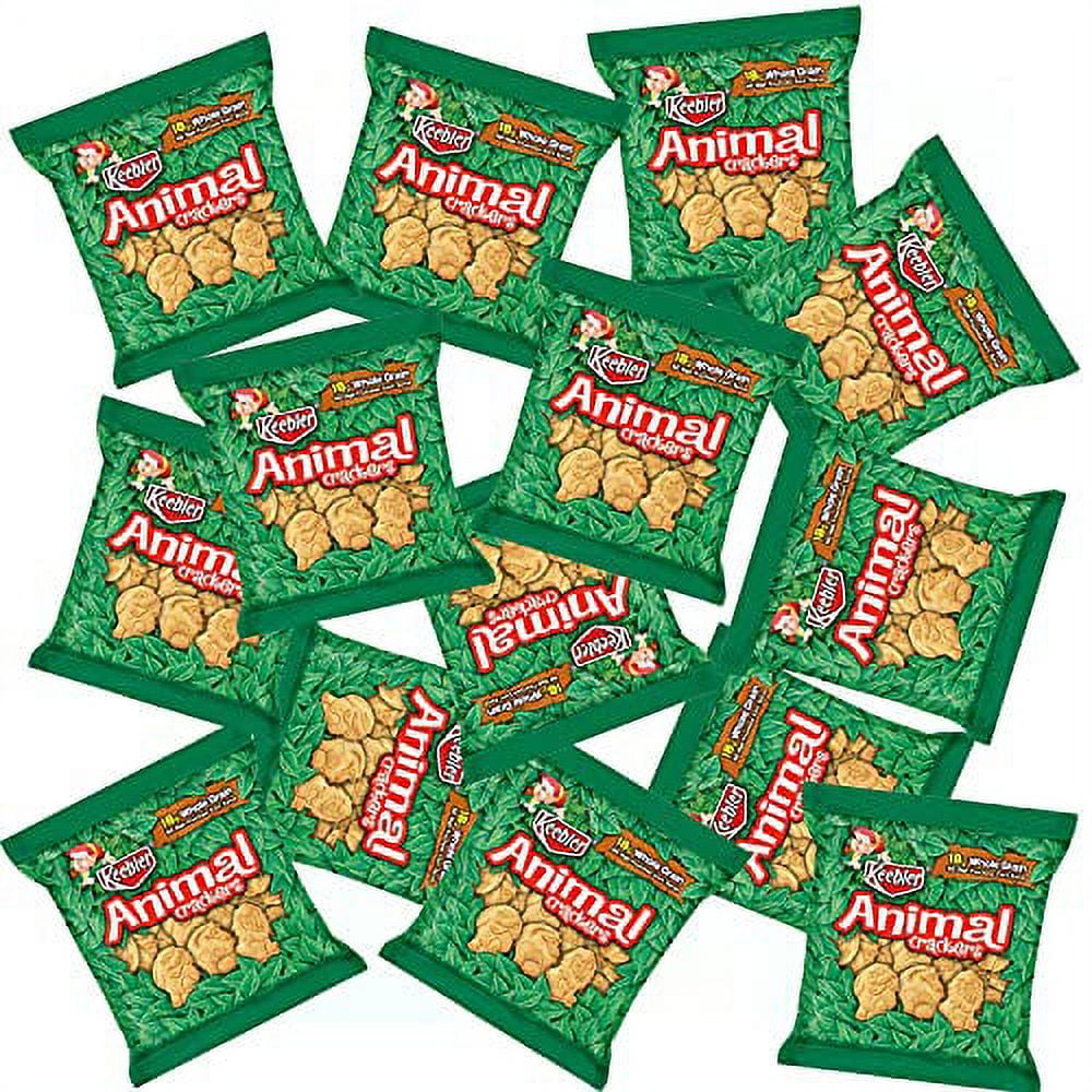 Keeebler Animal Crackers 1 Oz., 50% Whole Grain, 25 Packs