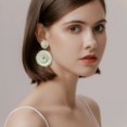 thumbnail image 2 of Aretes Elegance 11 Diseños de Cuentas Blancas Hechos a Mano, 2 of 6